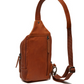Gürteltasche|Bodybag in Cognac aus Leder