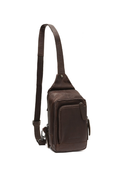 Gürteltasche|Bodybag in Braun aus Leder - leder-accessoires.com