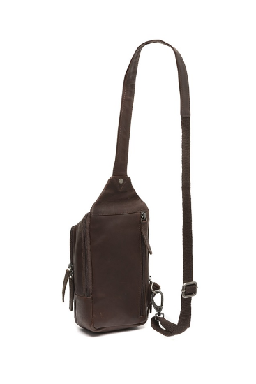 Gürteltasche|Bodybag in Braun aus Leder