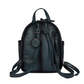 Rucksack in Blau|Petrol aus Leder