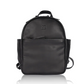 Rucksack in Schwarz aus Leder
