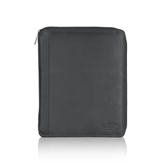 Dokumentenmappe|Organizer in Schwarz aus Leder - leder-accessoires.com