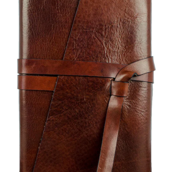 Notizbuch A5 in Braun aus Leder - leder-accessoires.com