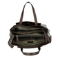 Shopper in Braun aus Leder