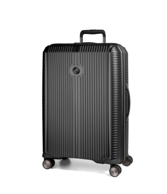 Reisetrolley "Canyon" 4-Rad  55cm in Schwarz - leder-accessoires.com