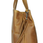 Shopper in Cognac aus Leder