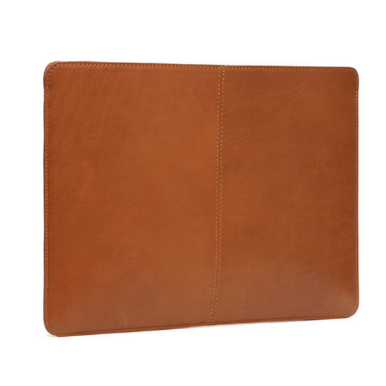 Laptophülle Cognac 13 " aus Leder - leder-accessoires.com