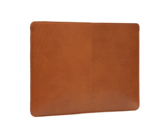 Laptophülle Cognac 13 " aus Leder