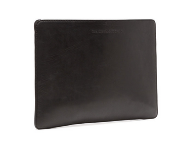 Laptophülle Schwarz 15 " aus Leder