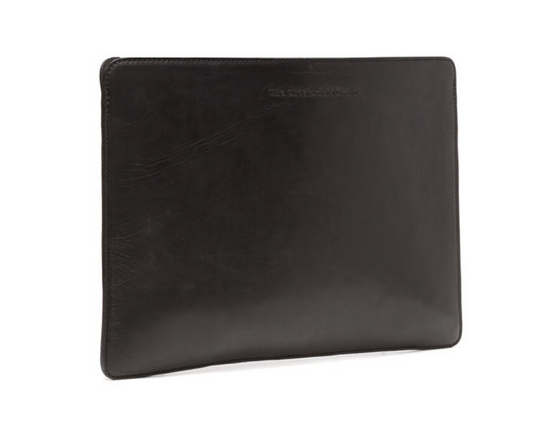 Laptophülle Schwarz 15 " aus Leder