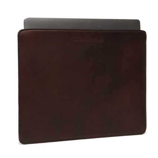Laptophülle Braun 15 " aus Leder - leder-accessoires.com