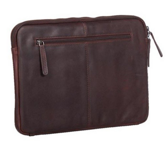 Laptophülle Braun 14 " aus Leder