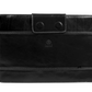 Laptophülle Schwarz 13 " aus glänzendem Leder