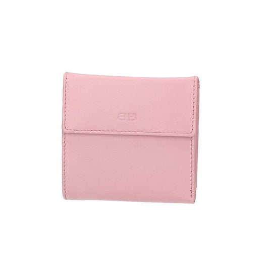 Geldbörse in Rosa aus Leder