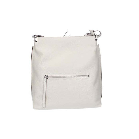 Schultertasche in Perla|Natur aus Leder
