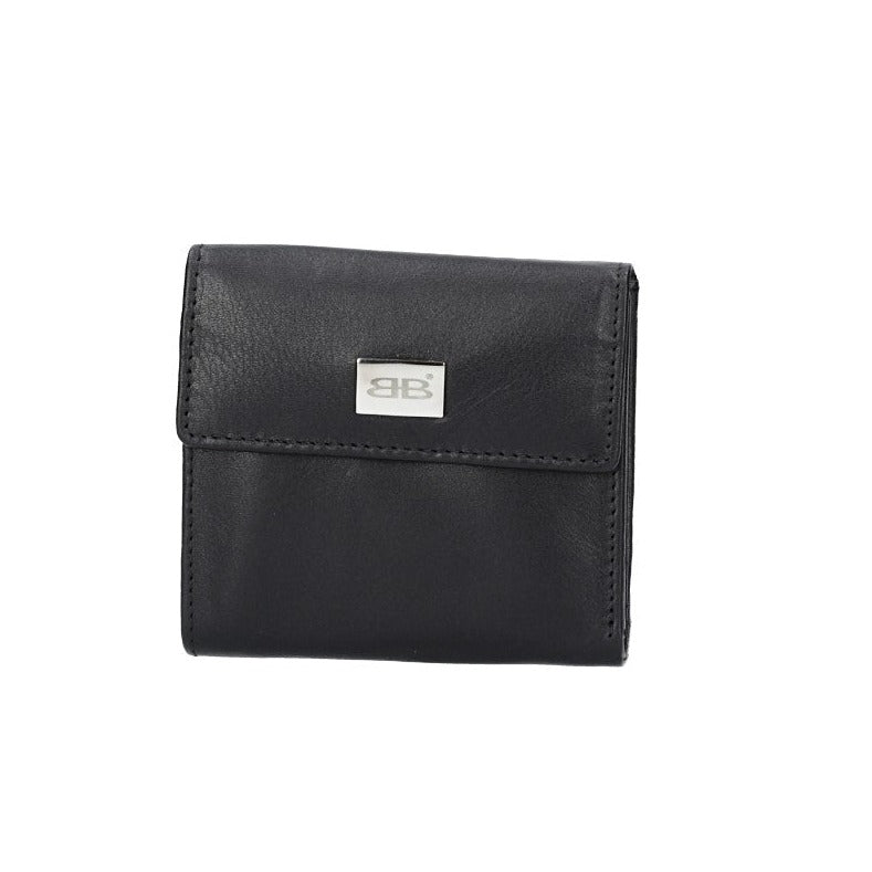 Geldbörse in Schwarz aus Leder