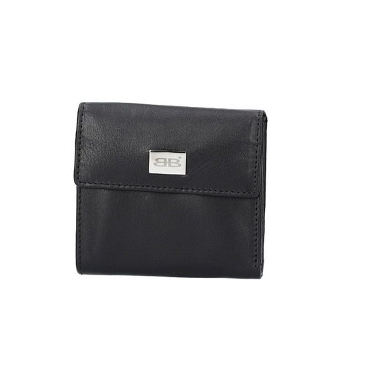 Geldbörse in Schwarz aus Leder