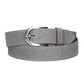 Ledergürtel 35mm Silber|Glitzer mit Dornschließe in Silber