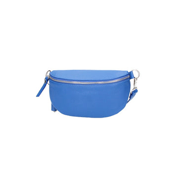 Bodybag|Gürteltasche klein in Royalblau Leder