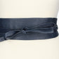 Taillen-| Bandgürtel 70mm Blau|Marine zum binden