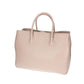 Kurzgrifftasche in Natur|Beige aus Leder