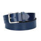Ledergürtel Kids 30mm in Blau|Marine mit Dornschließe in Silber