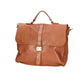 Aktentasche Ethan aus Leder in Cognac