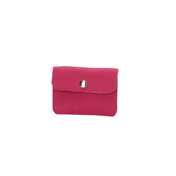 Minibörse in Pink aus Leder - leder-accessoires.com