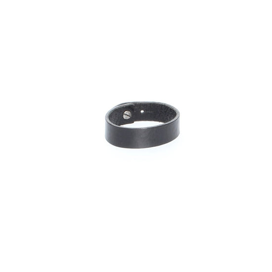 Armband Schwarz aus Leder - leder-accessoires.com