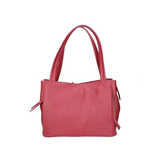 Schultertasche in Cognac aus Leder
