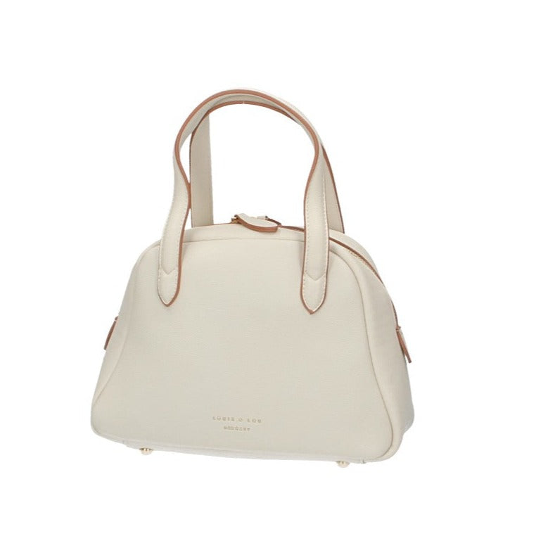 Kurzgrifftasche klein in Beige