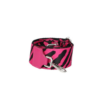 Taschenriemen | Wechselriemen "Zebralook "in Pink - leder-accessoires.com