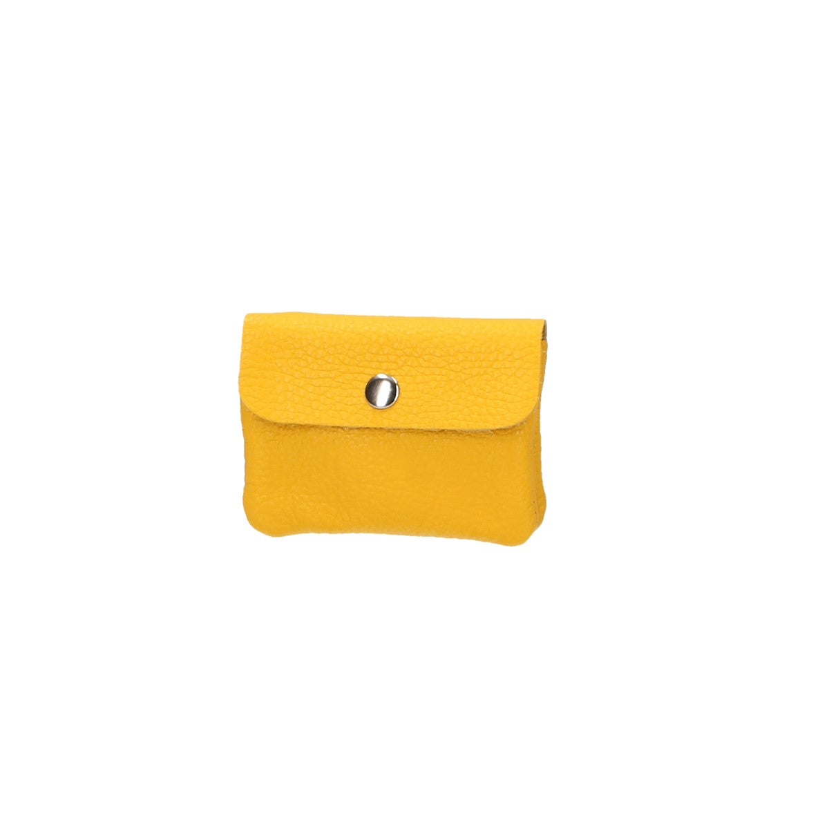 Minibörse in Gelb aus Leder - leder-accessoires.com