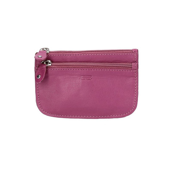 Schlüsselmäppchen in Altrosa aus Leder - leder-accessoires.com