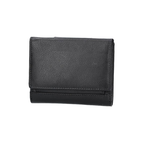 Geldbörse|Wiener Schachtel in Schwarz aus Leder - leder-accessoires.com