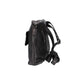 Schultertasche in Schwarz mit Vortasche