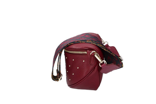 Gürteltasche Alena aus Leder in Beere|Purple - leder-accessoires.com
