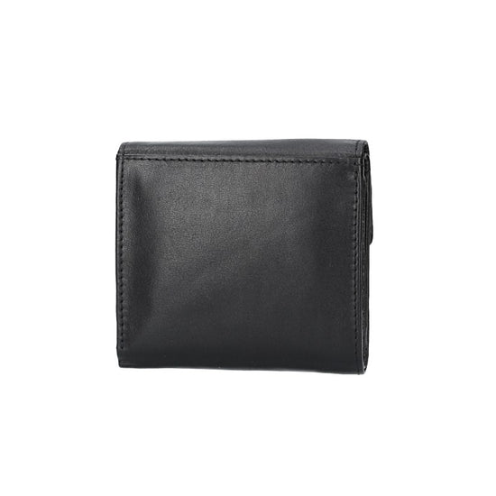 Geldbörse in Schwarz aus Leder - leder-accessoires.com