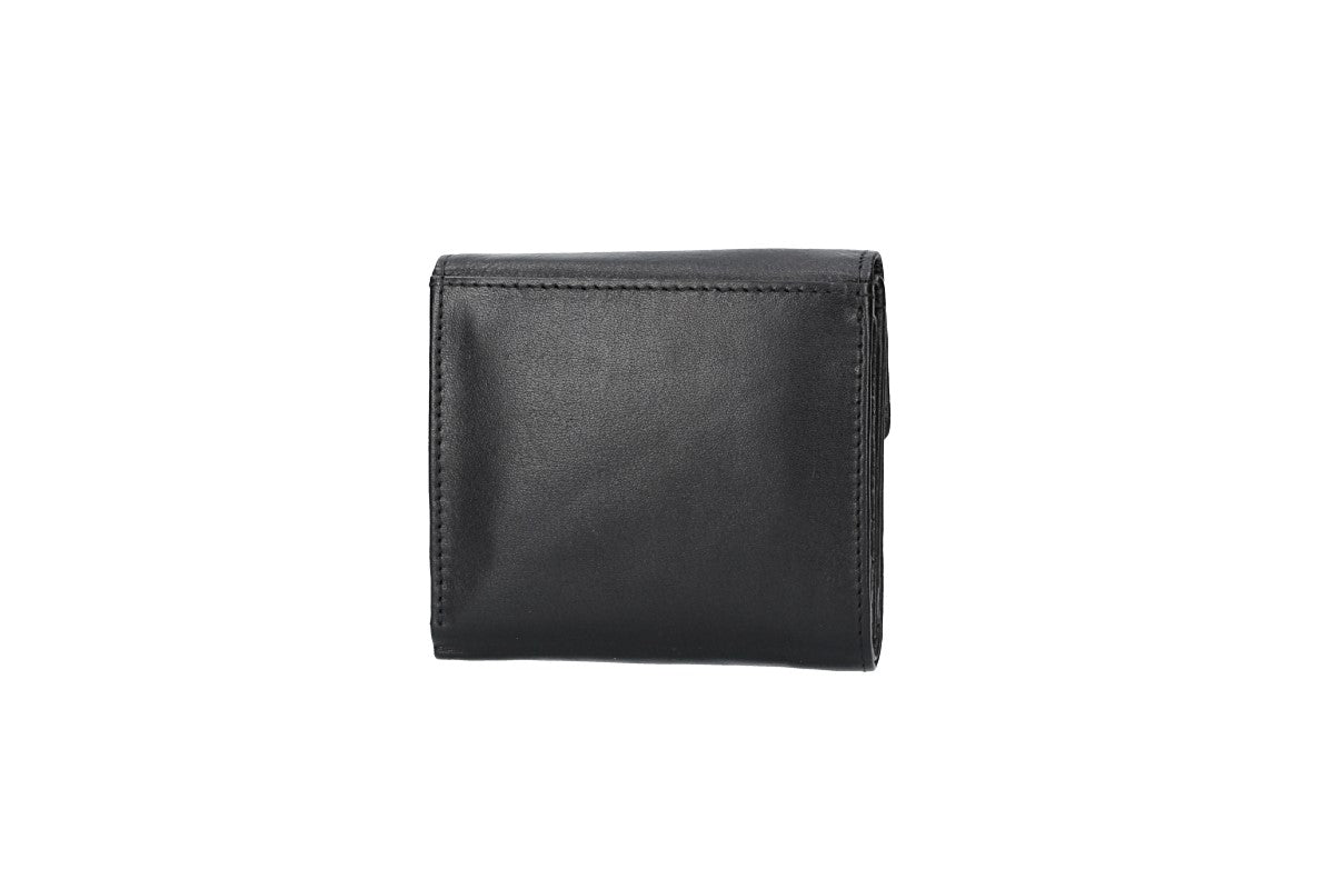 Geldbörse in Schwarz aus Leder