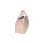 Kurzgrifftasche in Natur|Beige aus Leder