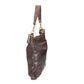 Shopper Flecht in Braun aus Leder