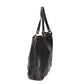 Shopper in Schwarz aus Leder