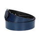 Ledergürtel Kids 30mm in Blau|Marine mit Dornschließe in Silber