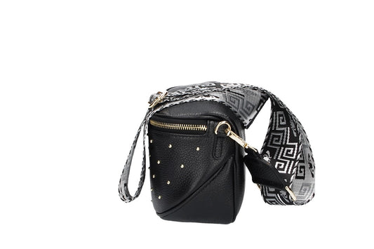 Gürteltasche Alena aus Leder in Schwarz - leder-accessoires.com