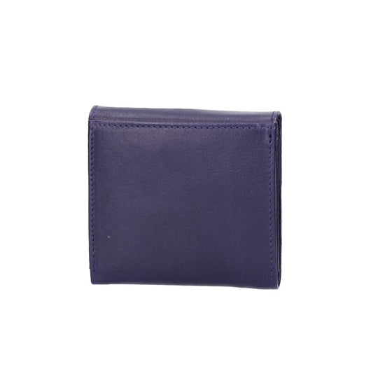 Geldbörse in Lila aus Leder - leder-accessoires.com