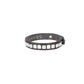 Armband Braun mit Nieten aus Leder