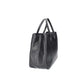 Kurzgrifftasche in Schwarz aus Leder