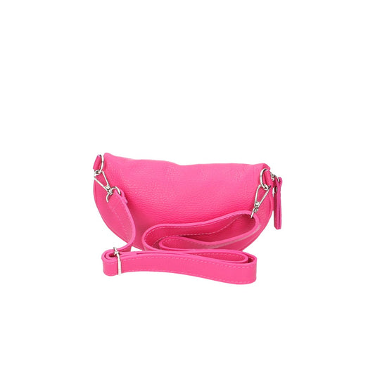 Bodybag|Gürteltasche klein in Pink Leder - leder-accessoires.com