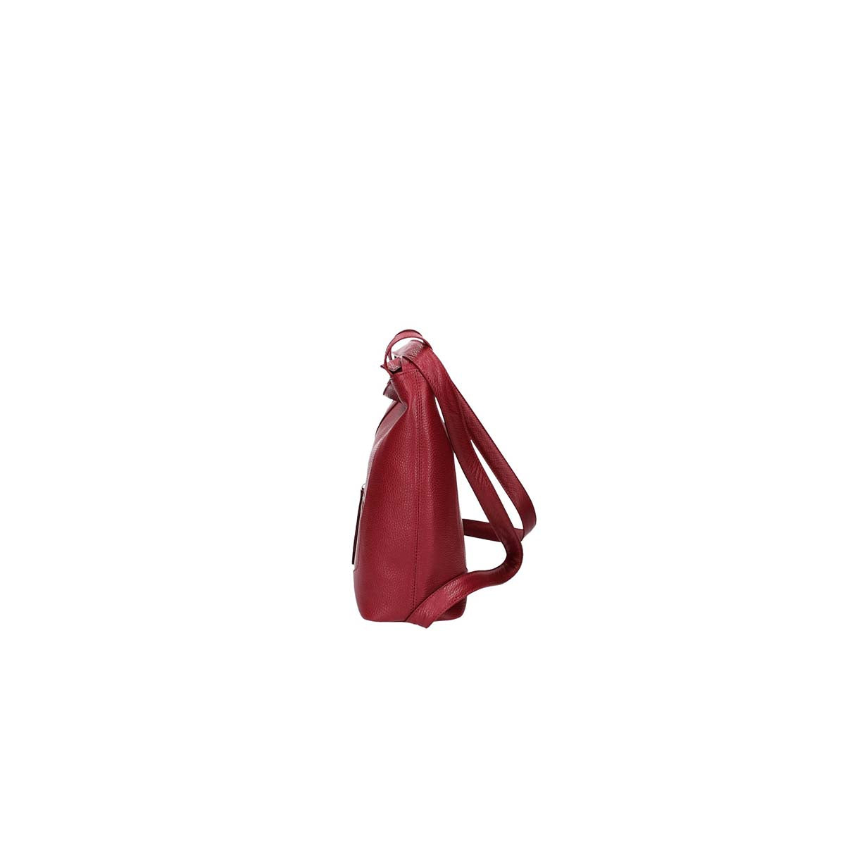 Umhängetasche|Rucksack in Rot aus Leder