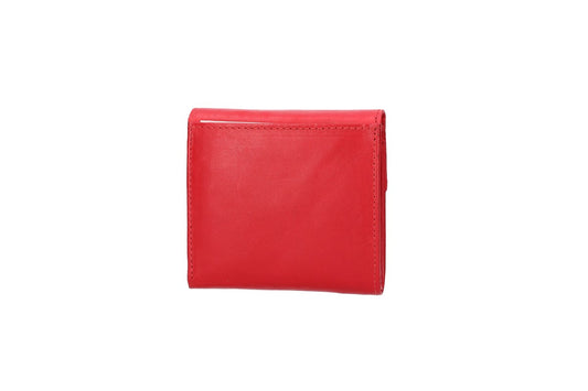 Geldbörse in Rot aus Leder